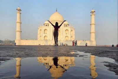 4 Days Private Golden Triangle Tour to Agra and Jaipur From Delhi - Day 1 in Delhi: Jama Masjid, Chandni Chowk Rickshaw, and Qutub Minar