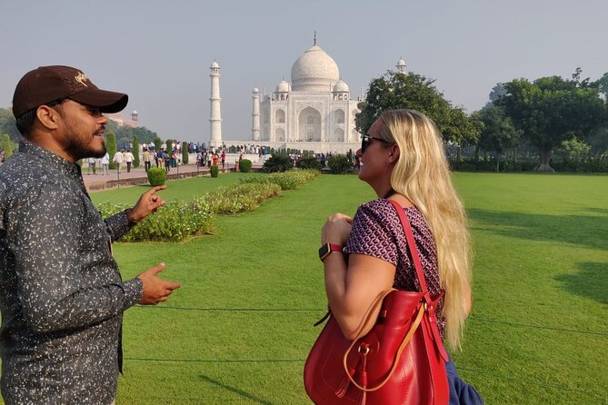 All Inclusive Taj Mahal, Fort & Baby Taj Tour from Delhi by Car - Agra Fort for one hour: fast history, big walls, and smart pacing