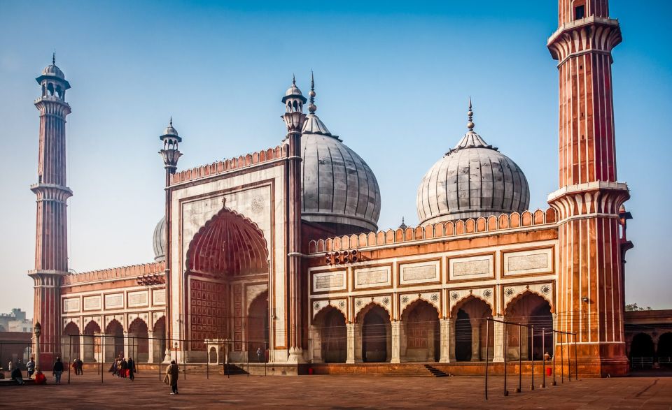Delhi: Old Delhi City Tour with Tuk-Tuk Ride & Street Food - Jama Masjid: one of India’s biggest mosques, up close