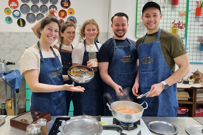 Five Course Cooking Class & Meal - The 3-hour flow: a full meal built from spice basics