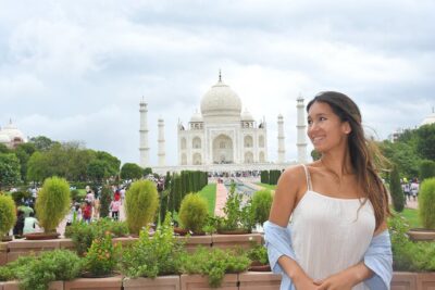 From Delhi: 2 Days Taj Mahal & Agra City Tour With Fatehpur Sikri - Day 1 in Agra Fort and Mehtab Bagh: Fort Views and Sunset Calm