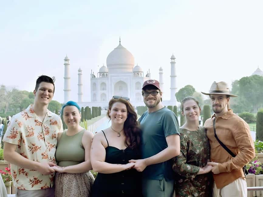 From Delhi: Taj Mahal & Agra Fort Shared Group Tour - Taj Mahal with a guide: more than the postcard