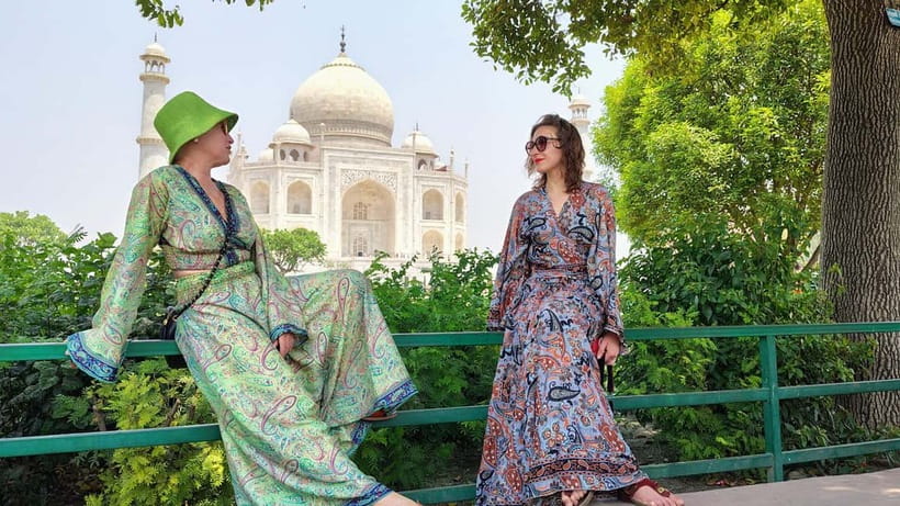 From Delhi: Taj Mahal & Agra Tour by Gatimaan Express Train - Agra Fort: red sandstone power and Mughal design you can walk through
