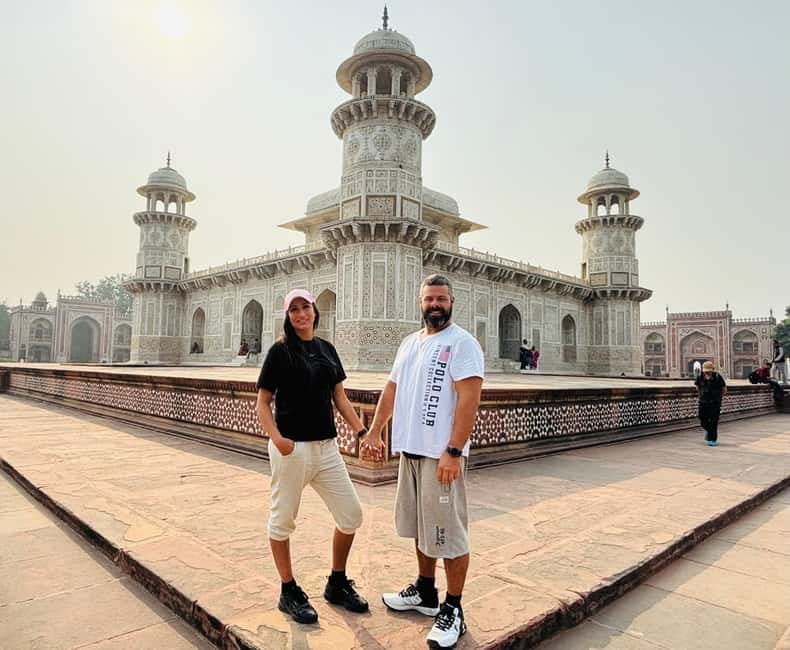 From Delhi: Taj Mahal & Agra Tour by Gatimaan Express Train - Baby Taj at Itimad-Ud-Daulah: quiet beauty before the train