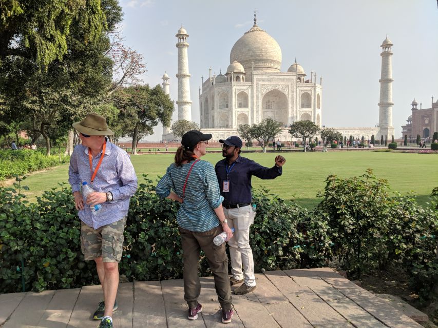 From Delhi: Taj Mahal and Agra Fort Private Sunrise Tour - Inside the Taj Mahal: gardens, marble details, and meaningful symbols