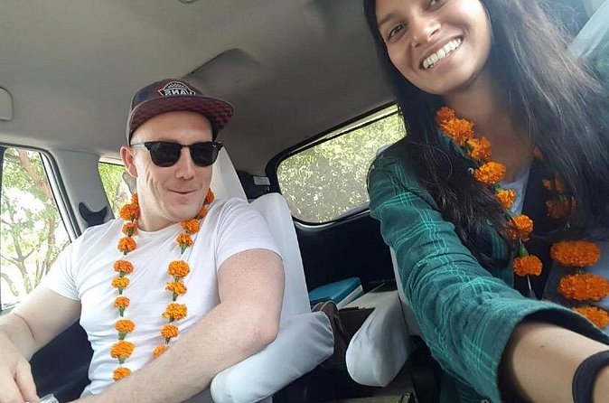 Golden Triangle Agra Jaipur with Namaste Private Driver India - Agra En Route: Chand Baori Steps and Agra Fort Walls