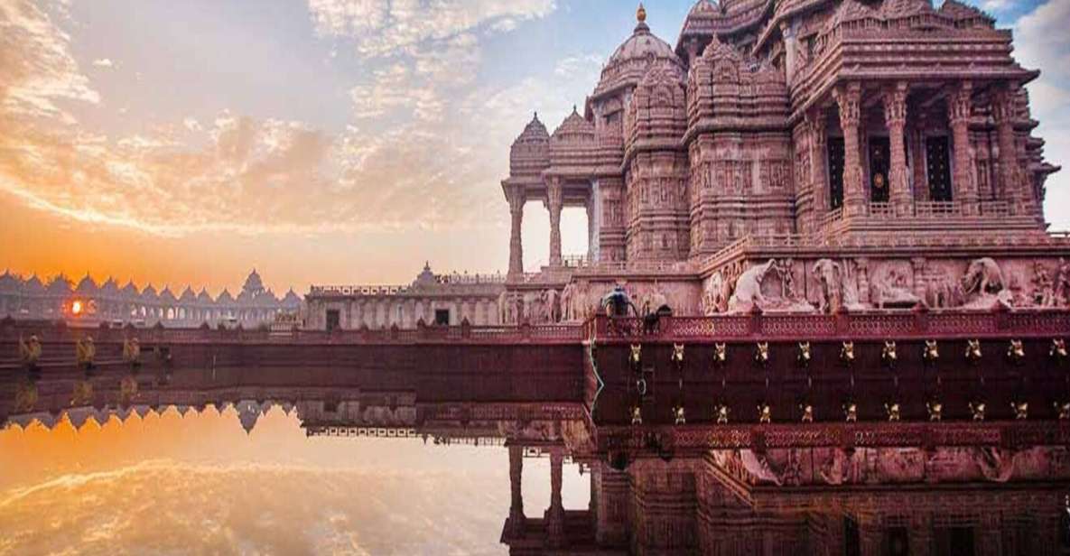 New Delhi: Akshardham Temple Tour with Water and Light Show - The Akshardham exhibitions: Sahaj Anand, Neelkanth, and Sanskruti