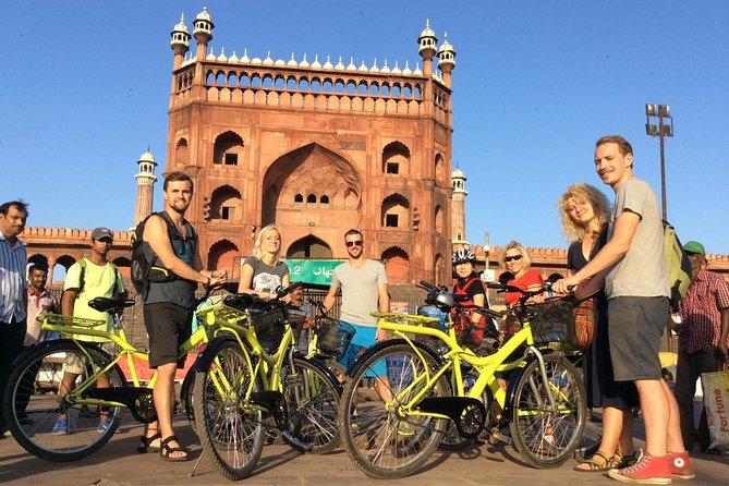 Old Delhi Bike Tour - Red Fort from the street: Mughal-to-British in one ride