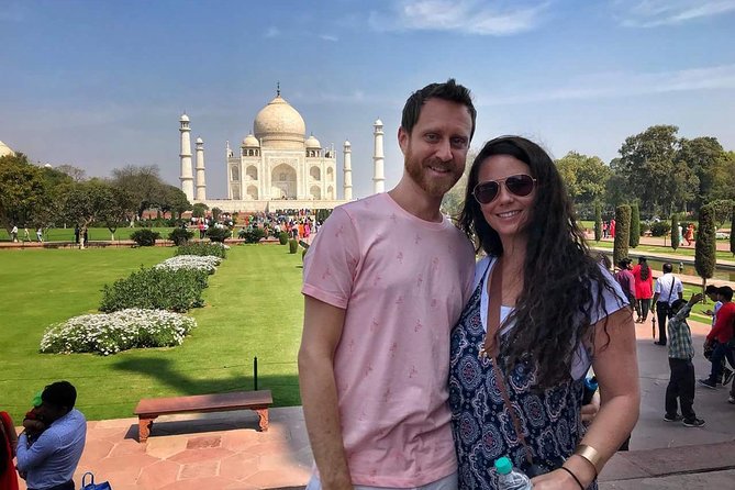 Private Day Trip to Taj Mahal & Agra Fort from Delhi - Mehtab Bagh: the across-the-river view that closes the loop