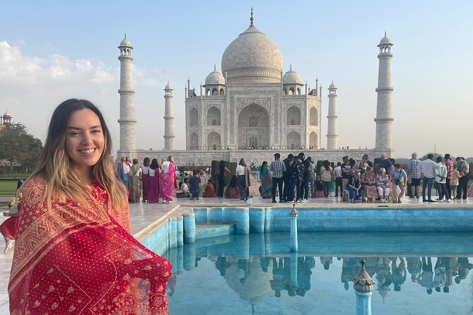 Private Taj Mahal & Agra Day Tour from Delhi by Express Train - Taj Mahal timing, tickets, and the guide’s job on-site