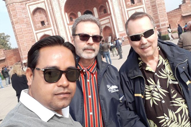 Taj Mahal & Agra Fort tour by Superfast Train Gatimaan Express - Agra Fort: red sandstone, power, and strong photo angles