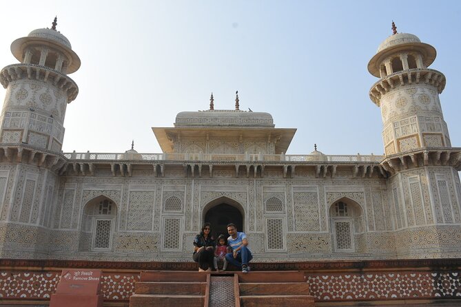 Taj Mahal Tour with High-Speed Train Experience - All Inclusive - The Taj Mahal stop: 3 hours, admission included, framed portrait too